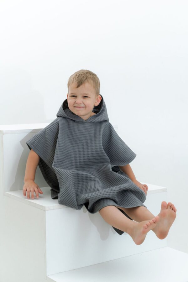vahvelkangast laste Poncho - Image 3
