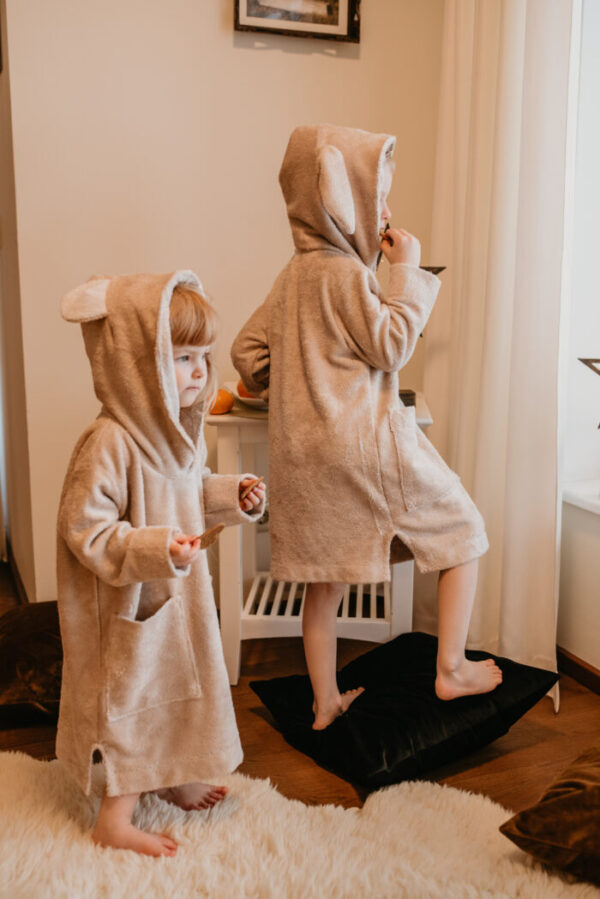 Pikkade varrukatega poncho Teddy lastele (suuruses 82/86-116) - Image 5