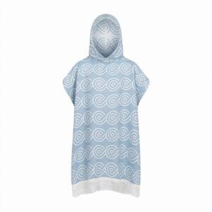 Bambusest vanniponcho lastele