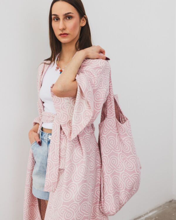 Bambusest kimono naistele